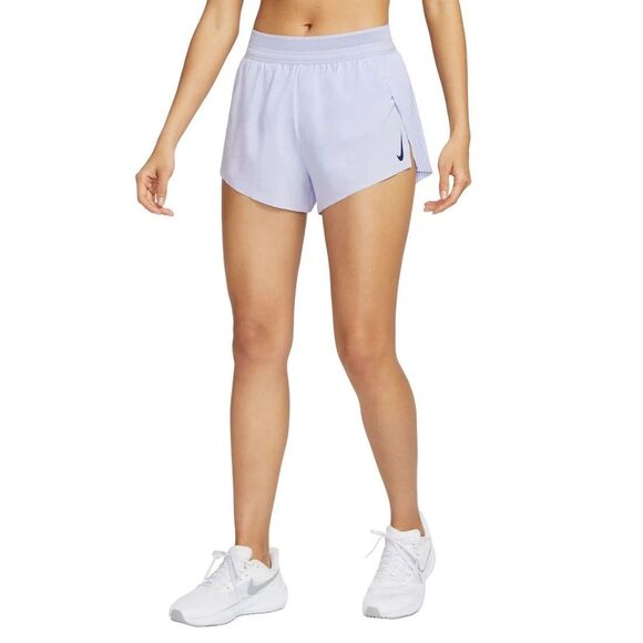 Nike AeroSwift Dri-FIT ADV 3" Running Shorts FN2328-057 Ghost/Blue Women Medium - Picture 5 of 8
